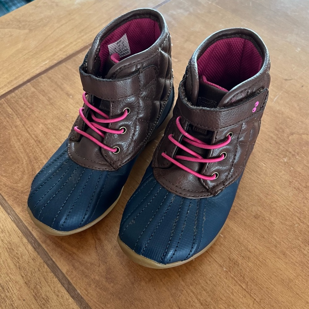 Surprize by Stride Rite | Toddler Girls Miram Duck Boot | Toddler Size 9